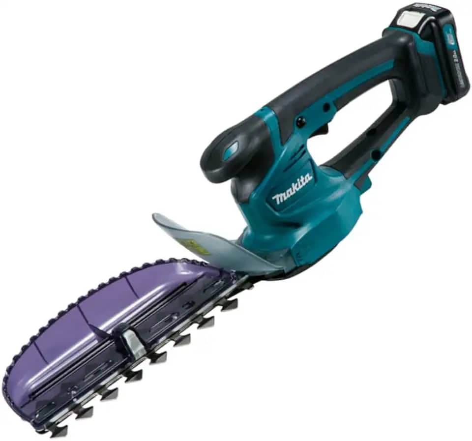 MAKITA APARADOR DE CERCA VIVA A BATERIA 12V UH201DSA COM BATERIA E CARREGADOR