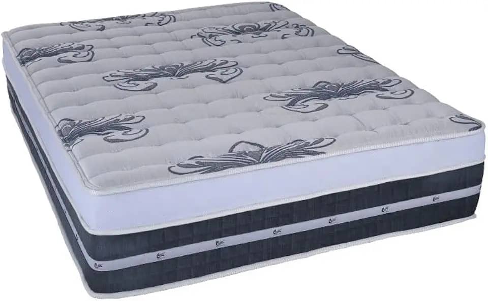 Colchão King 193cm Silver Star Air Pocket One Face Colchões Castor