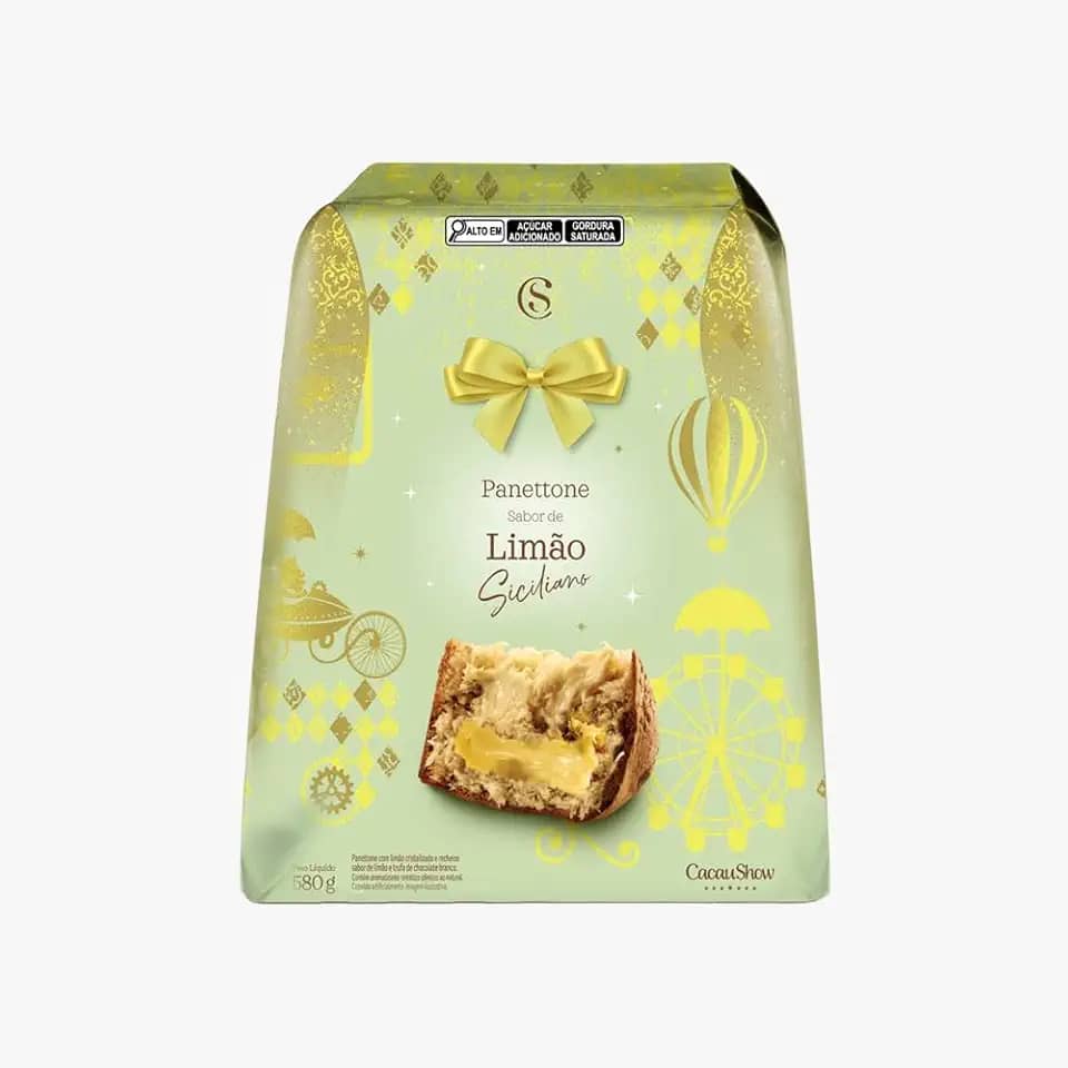 Panetone de Limão Siciliano 580g