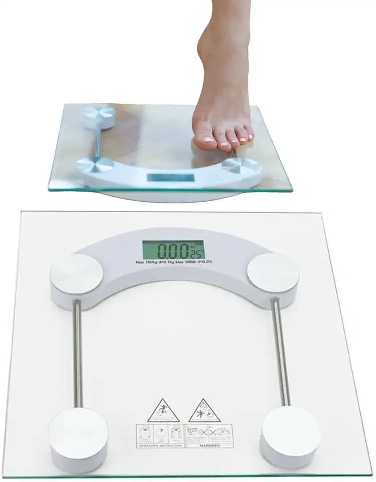 Balança Digital Pesar Pessoas Balanças Alta Precisão Corporal Para Banheiro Academia Spa Até 180kg