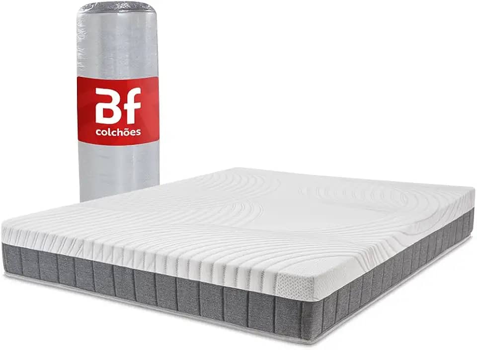 Colchão Queen de Molas Ensacadas Sport Pro Regenerativo 158x198cm BF Colchões