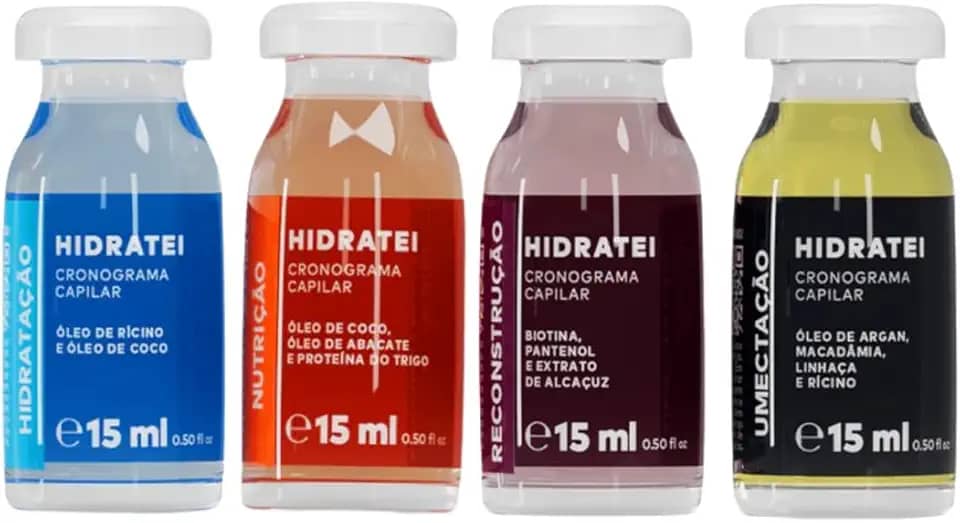 Cronograma Capilar Hidratei Tratamento Intensivo Dos Fios