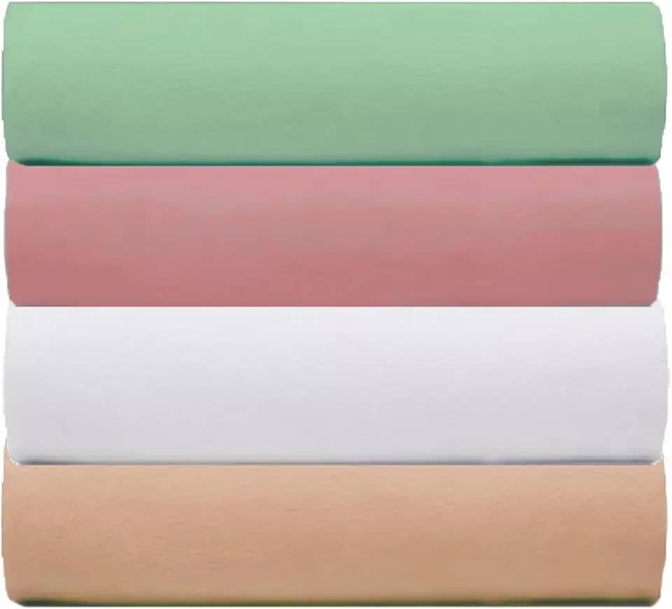 Kit 4 Lençol de Malha Solteiro C/Elástico 100% Algodão Rubi (KIT 3)