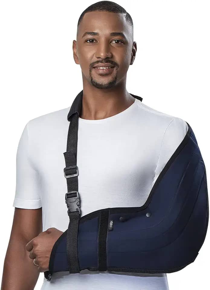 TIPOIA ESTOFADA IMOBILIZADORA VELPEAU AZUL M