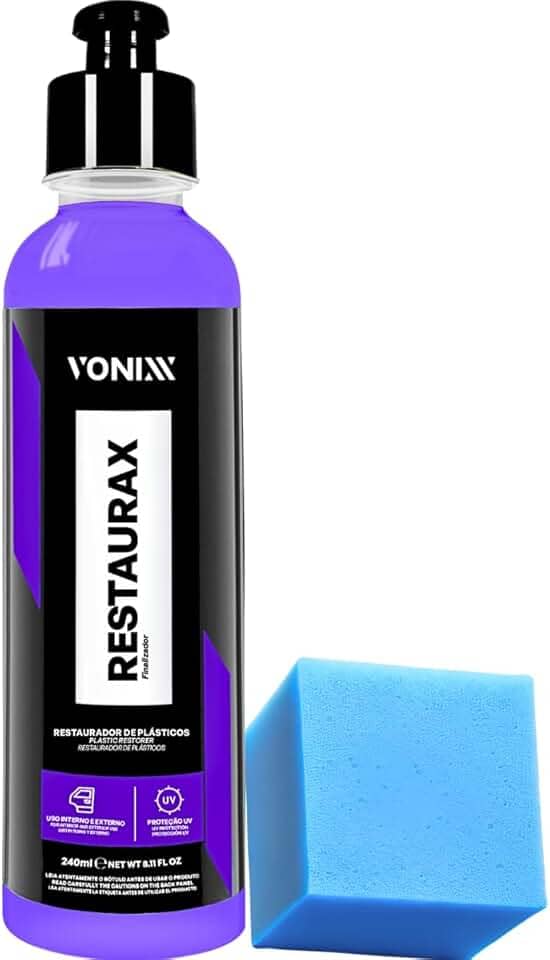 Restaurax 240ml Vonixx Restaurador Revitalizador Plástico