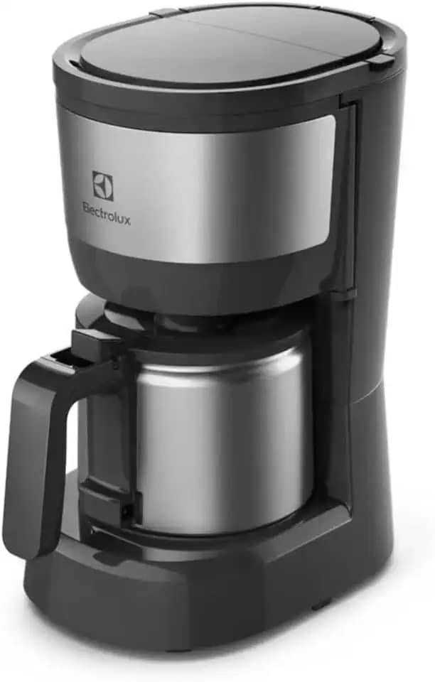 Cafeteira Elétrica Electrolux inox filtro permanente removivel corta pingos capacidade 600ml 15 xicaras função manter aquecido sistema ECM12 127v