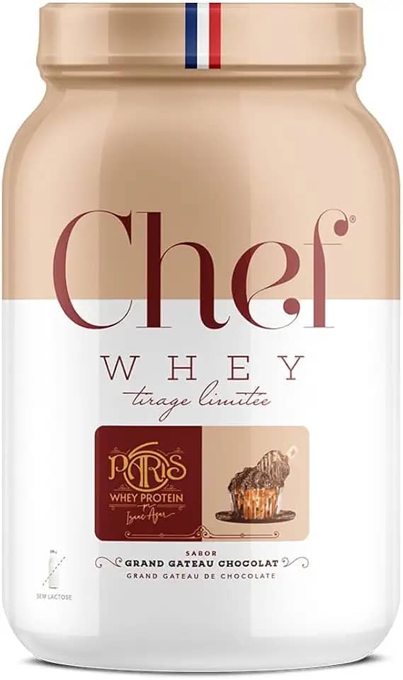 Whey Protein Zero Lactose Paris 6 800g - Chef Whey (800g, Grand Gateau de Chocolate)