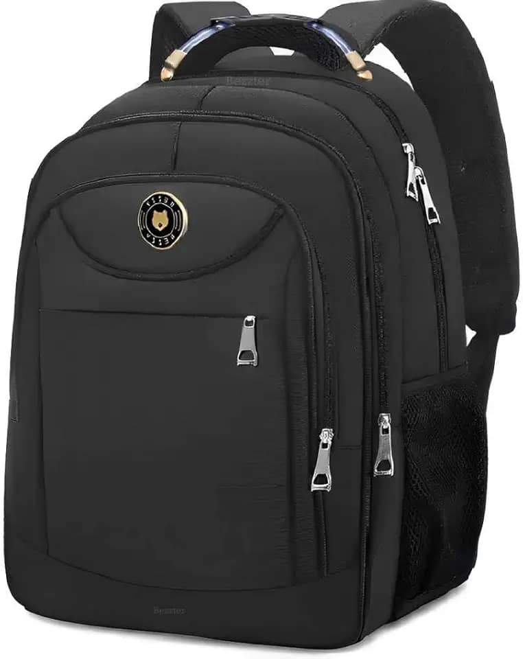 Mochila Masculina Impermeável Alça Reforçada Bolso Anti-Furto