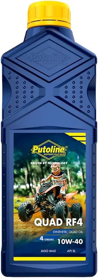 Óleo 100% Sintético 10w40 Para Quadriciclo 4 Tempos Putoline Quad RF4 1 Litro