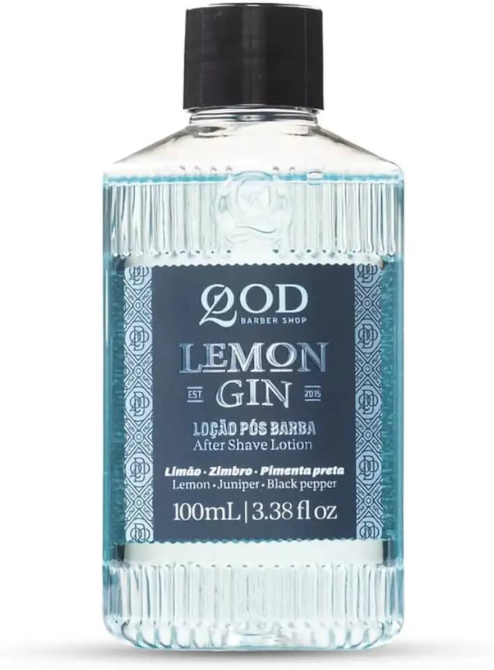 QOD Barber Shop - Loção Pós Barba Lemon Gin - 100ml