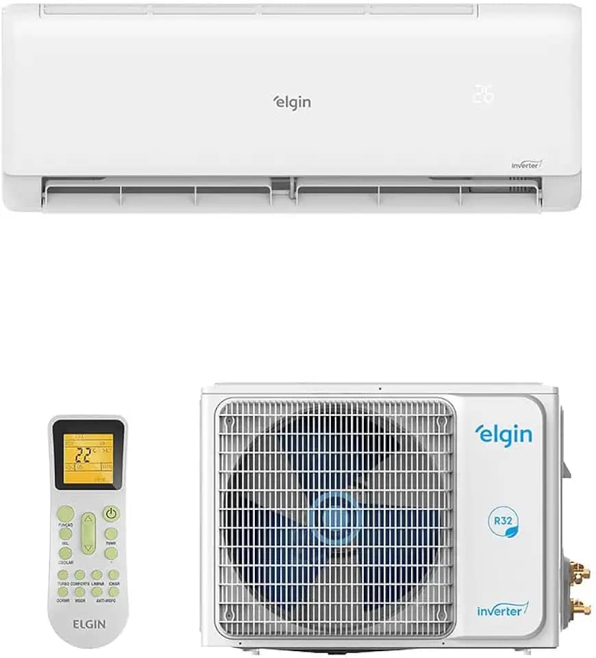 Ar Condicionado Inverter Elgin Eco II 18000 Btus Quente e Frio 220v R-32 Wi-Fi