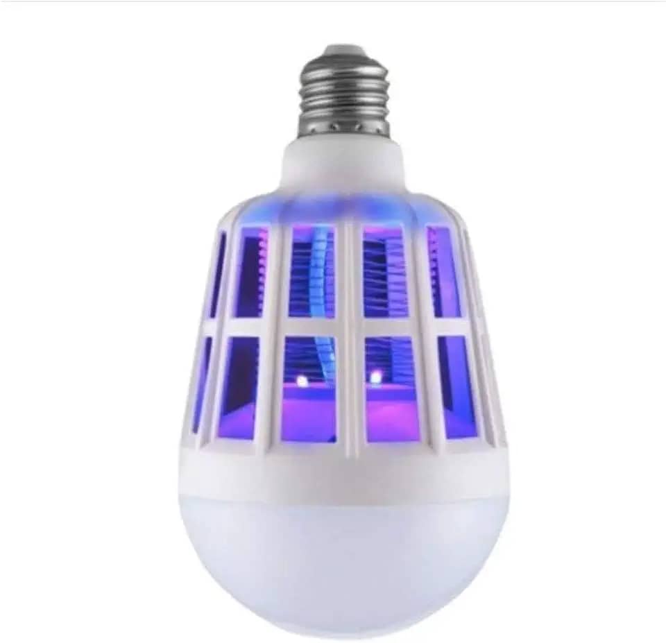 Lâmpada Luz Led 15 Watts Mata Mosquito Pernilongo 220v 110v