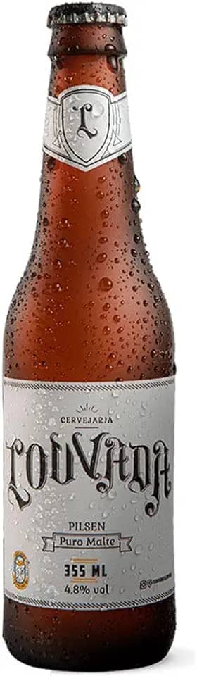 Cerveja Pilsner Cervejaria Louvada 355ml