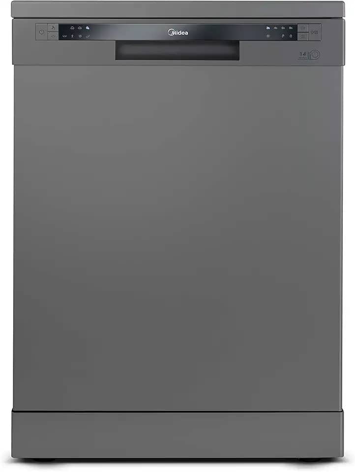 MIDEA LAVA-LOUCAS 14 SERVICOS ‎DWA14S1 CINZA 127V