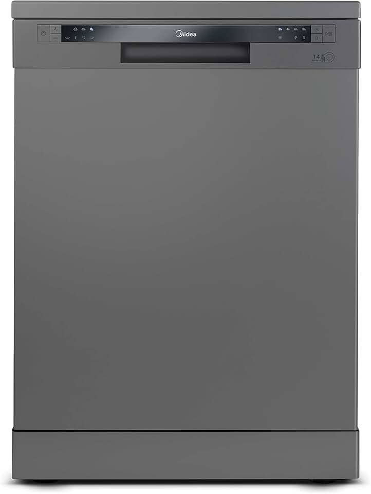 MIDEA LAVA-LOUCAS 14 SERVICOS ‎DWA14S1 CINZA 127V