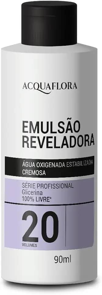 Acquaflora Emulsão Reveladora 20 Vol 90 Ml (Água Oxigenada)