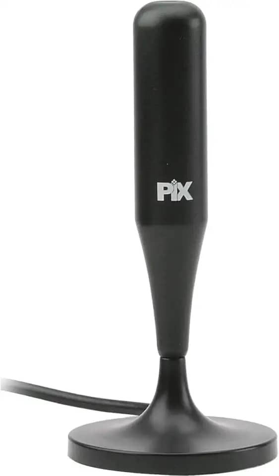 PIX Antena Multi Interna Hdtv 5M Base com Ima Plug 90 Graus Cabo 5M, Pix, 008-9500