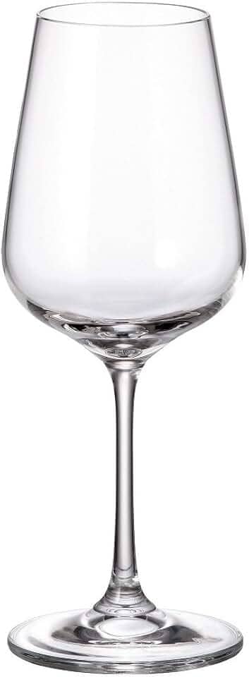Jogo de 6 Taças para vinho branco Strix em cristal ecológico 360ml A21cm