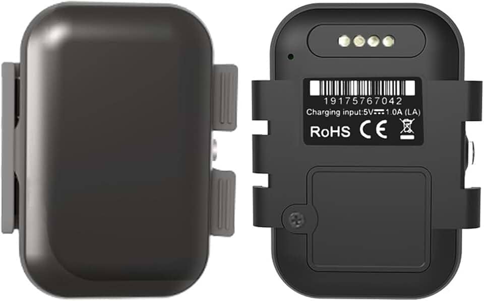 GUPTOMES Coleira com Rastreador GPS para Pets – Localizador em Tempo Real para Cachorros e Gatos, com GPS+AGPS+WiFi+LBS, Cerca Virtual, Histórico de Rotas, Bateria Longa Duração e Sem Mensalidade