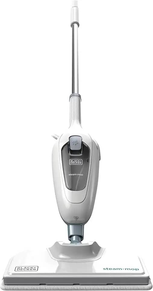 BLACK+DECKER Vaporizador SteamMop 7 em 1, Vaporizador Portátil de Limpeza Vertical, Potência 1200W, Modelo VL1300, 110V
