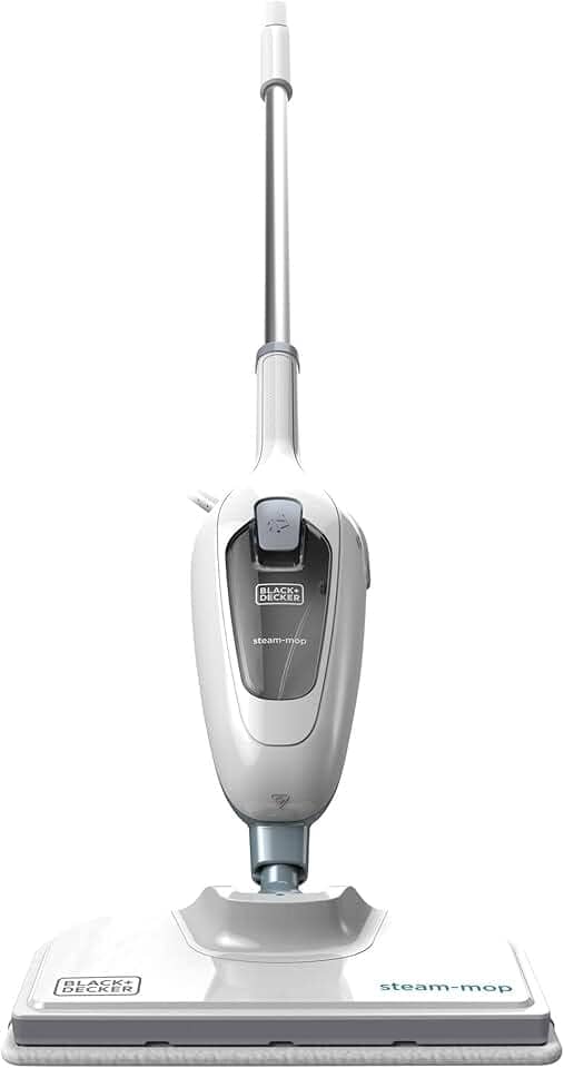 BLACK+DECKER Vaporizador SteamMop 7 em 1, Vaporizador Portátil de Limpeza Vertical, Potência 1200W, Modelo VL1300, 110V