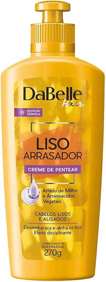 Dabelle Creme Pentear 270 Gr Liso Arrasador