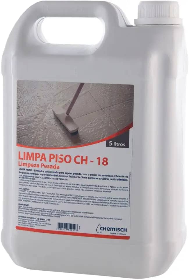 Limpa Piso CH-18 Limpeza Pesada 5L Desengordurante de Pisos