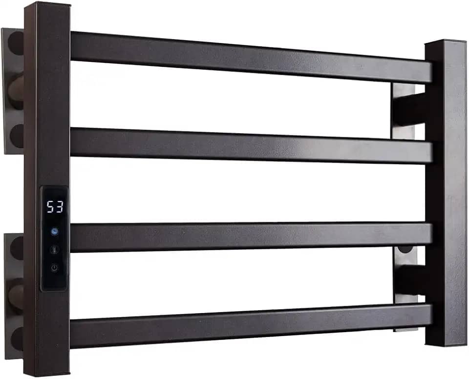 Toalheiro Elétrico 30x45 Térmico com Display Digital e Temporizador 220V (Preto)