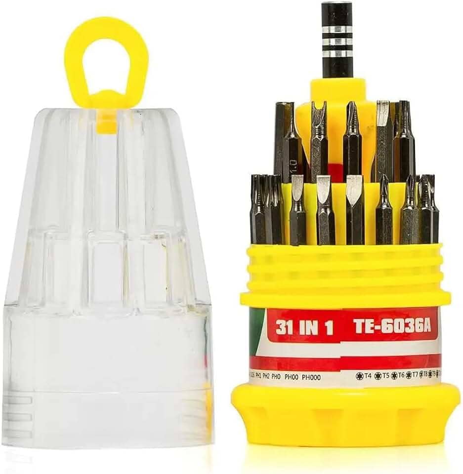 Kit Com 31 Chaves De Precisão Fenda Alen Torx Philips Y 4002