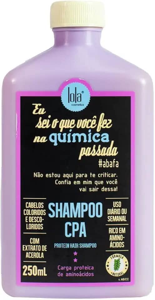 Eu Sei O Que Você Fez na Química Passada Shampoo 250g , Lola Cosmetics