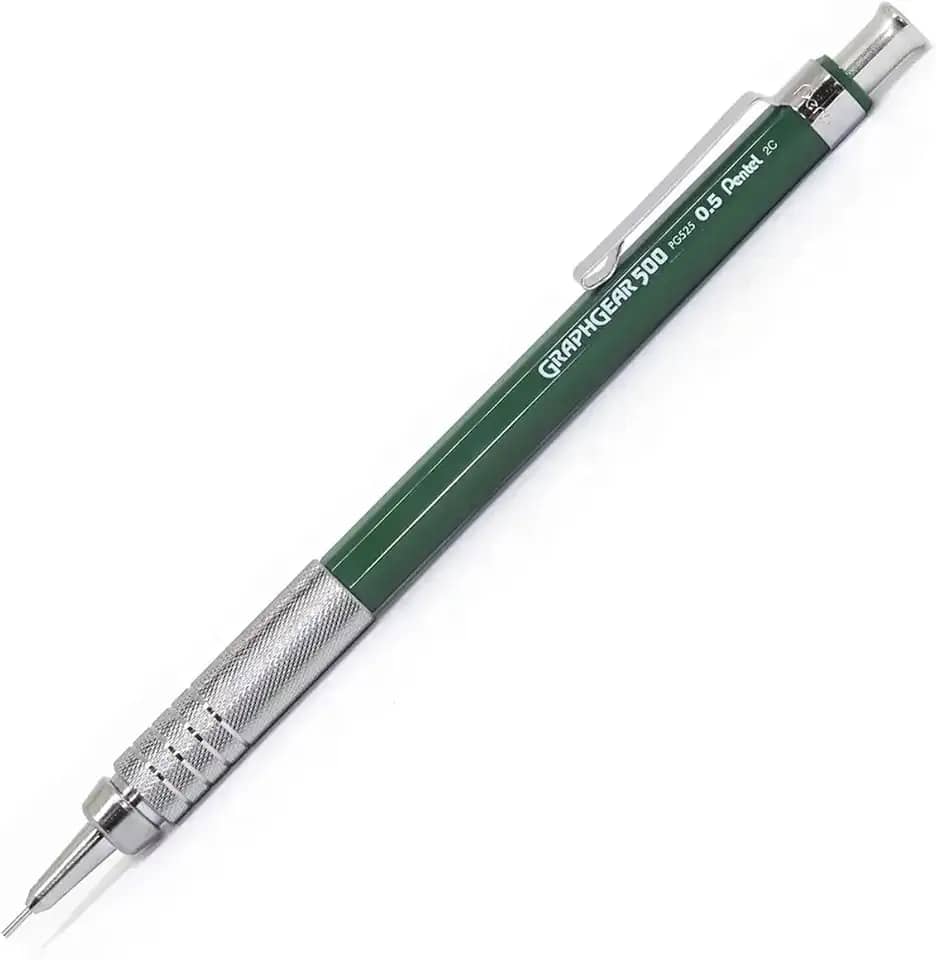 Lapiseira Graphgear Tecnica 0.5mm Verde Pentel