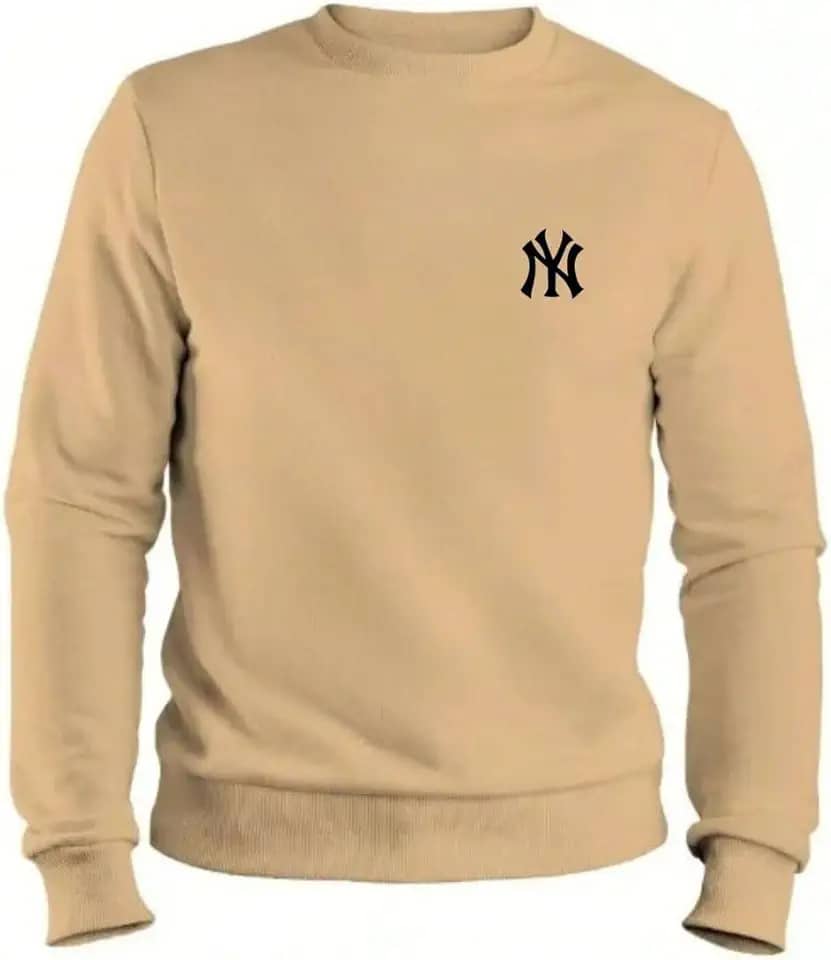 Moletom Masculino New York Gola Careca Macio Flanelado Tecido Premium