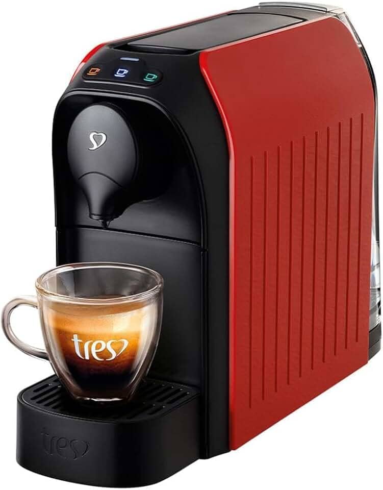Cafeteira Espresso Passione Vermelha, 127V - TRES 3 Corações