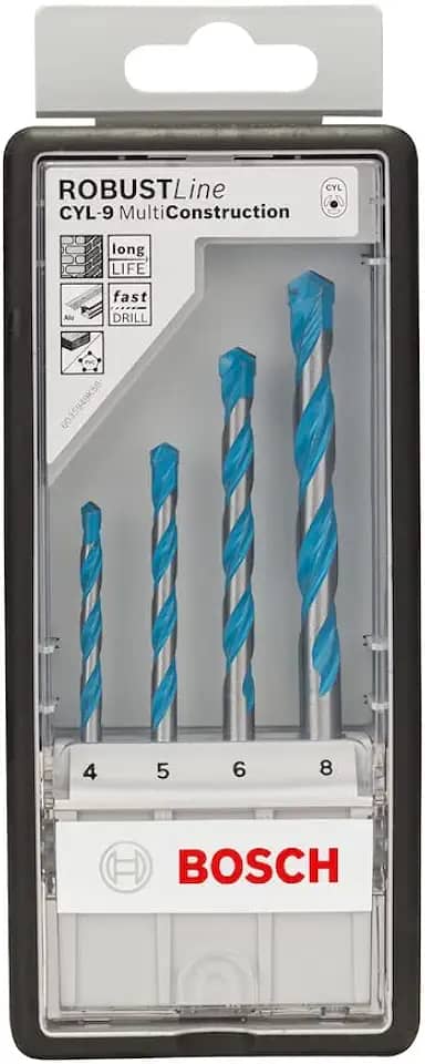 Bosch 2607010521-000, Broca Multiconstruction, Cinza