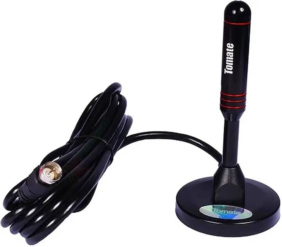 Antena Digital HD 3.5dbi Interna Externa C/ Imã 3m - MTA-3011 - Tomate