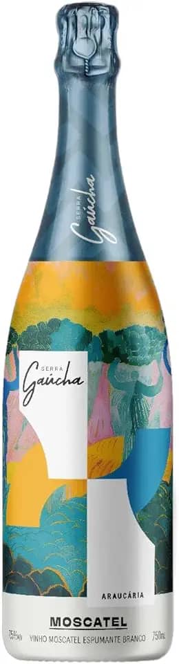 ESPUMANTE MOSCATEL BRANCO ARAUCÁRIA SERRA GAÚCHA 750ML