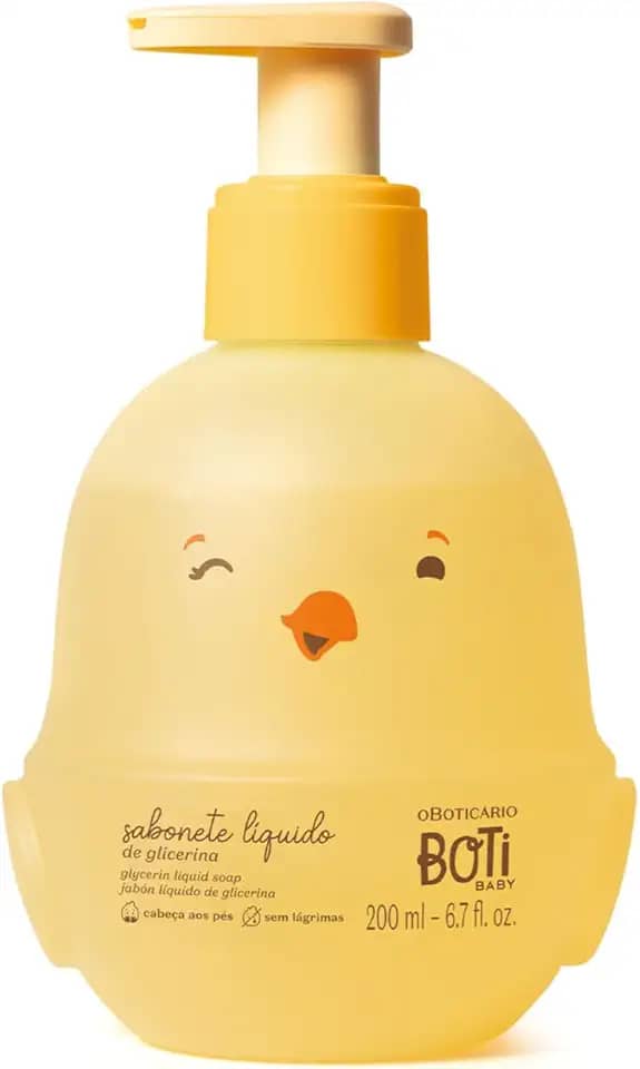 O Boticário Boti Baby Sabonete Líquido de Glicerina, 200ml