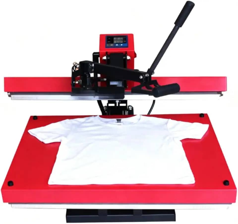 Prensa Térmica Grande 2400W 40X60cm, Máquina de Sublimação de Aquecimento Rápido com Controlo Preciso de Temperatura para Artesanato