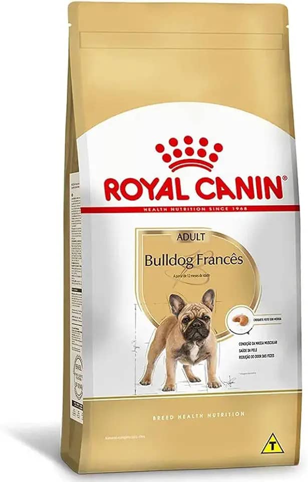 Ração Royal Canin Bulldog Francês Cães Adultos 7,5kg Royal Canin Adulto - Sabor Outro