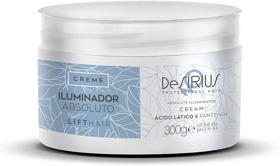 Creme Iluminador Absoluto Pantenol LiftHair Desirius 300g