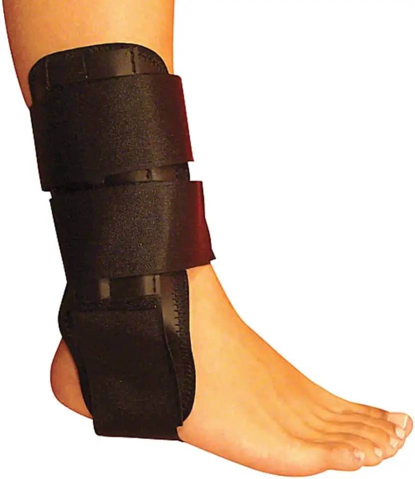 Tornozeleira Ortopédica Aircast Soft Cast com Tala Lateral