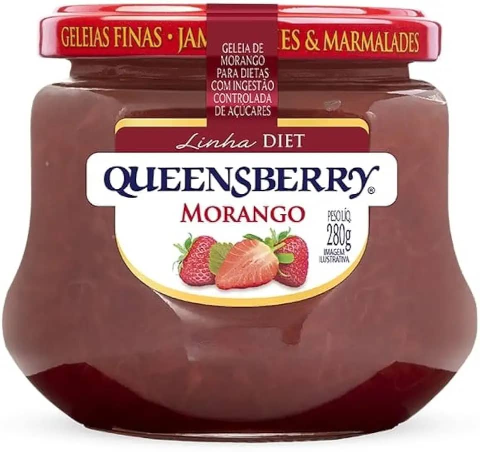 Geleia de Morango Queensberry Diet 280g
