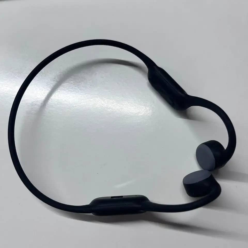 PSIER Fones de ouvido de condução óssea IPX8 à prova d'água para natação