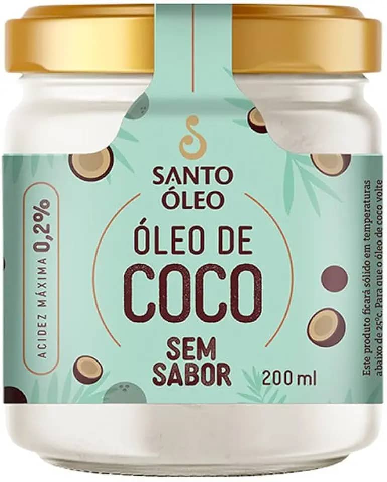 Óleo de Coco Sem Sabor 200ml