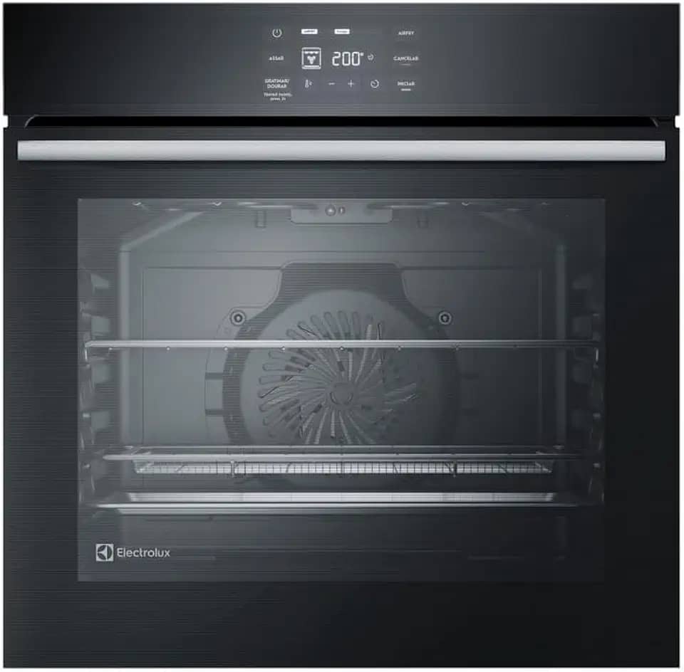 Electrolux Forno de Embutir Elétrico Electrolux 80L Experience Air fryer, PerfectCook360 e Painel Touch (OE8EA) 220V