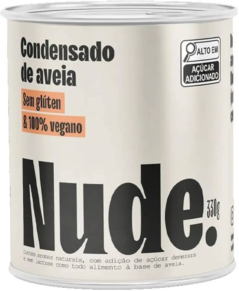 Nude Leite Condensado de Aveia Sem Glúten 330g