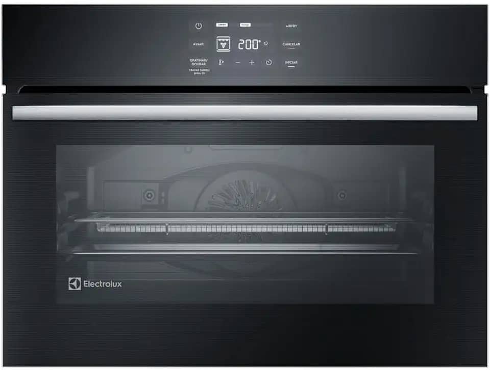 Electrolux Forno de Embutir Elétrico Electrolux 50L Experience Air Fryer, PerfectCook360 e Painel Touch (OE5EA) 127V