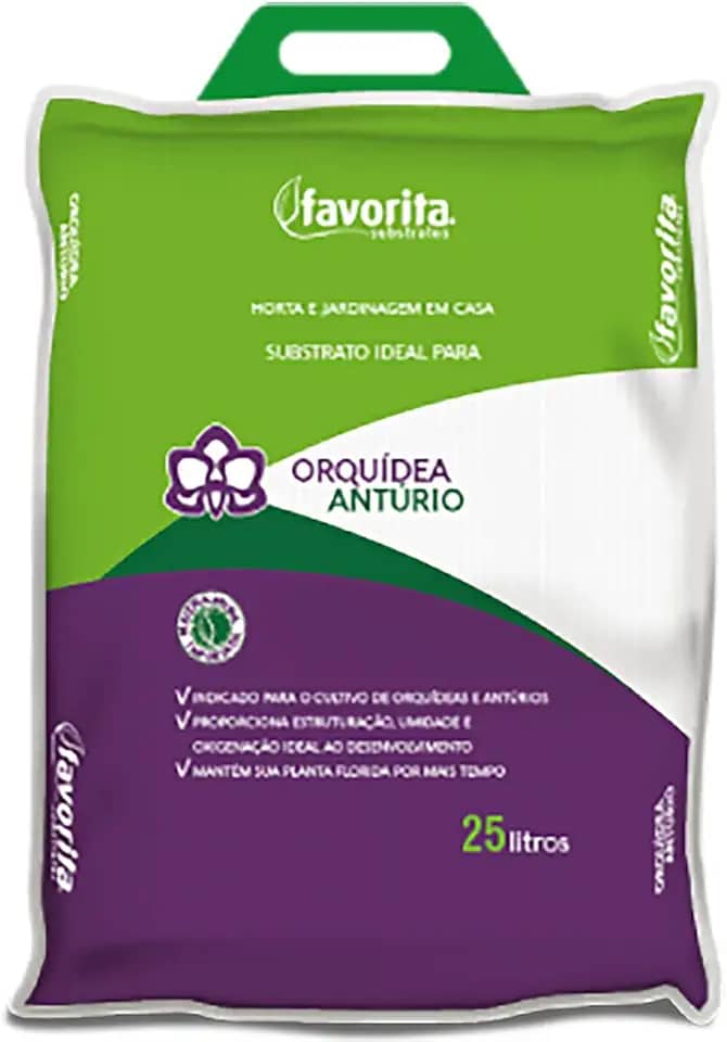 Substrato Orquideas e Antúrios Fibra de Coco - 5kg / 25L