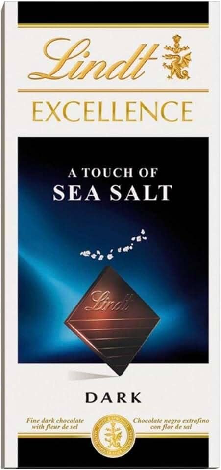 1 Barra Chocolate - Sal Marinho - Lindt Excellence