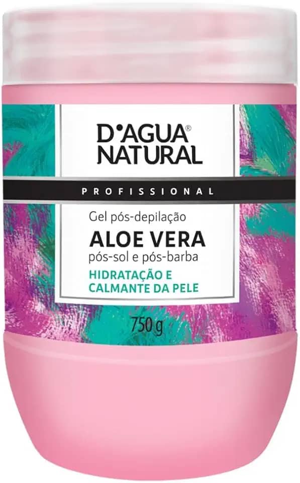 D'AGUA NATURAL Gel Pós-Depilação D'Agua Natural 750 G